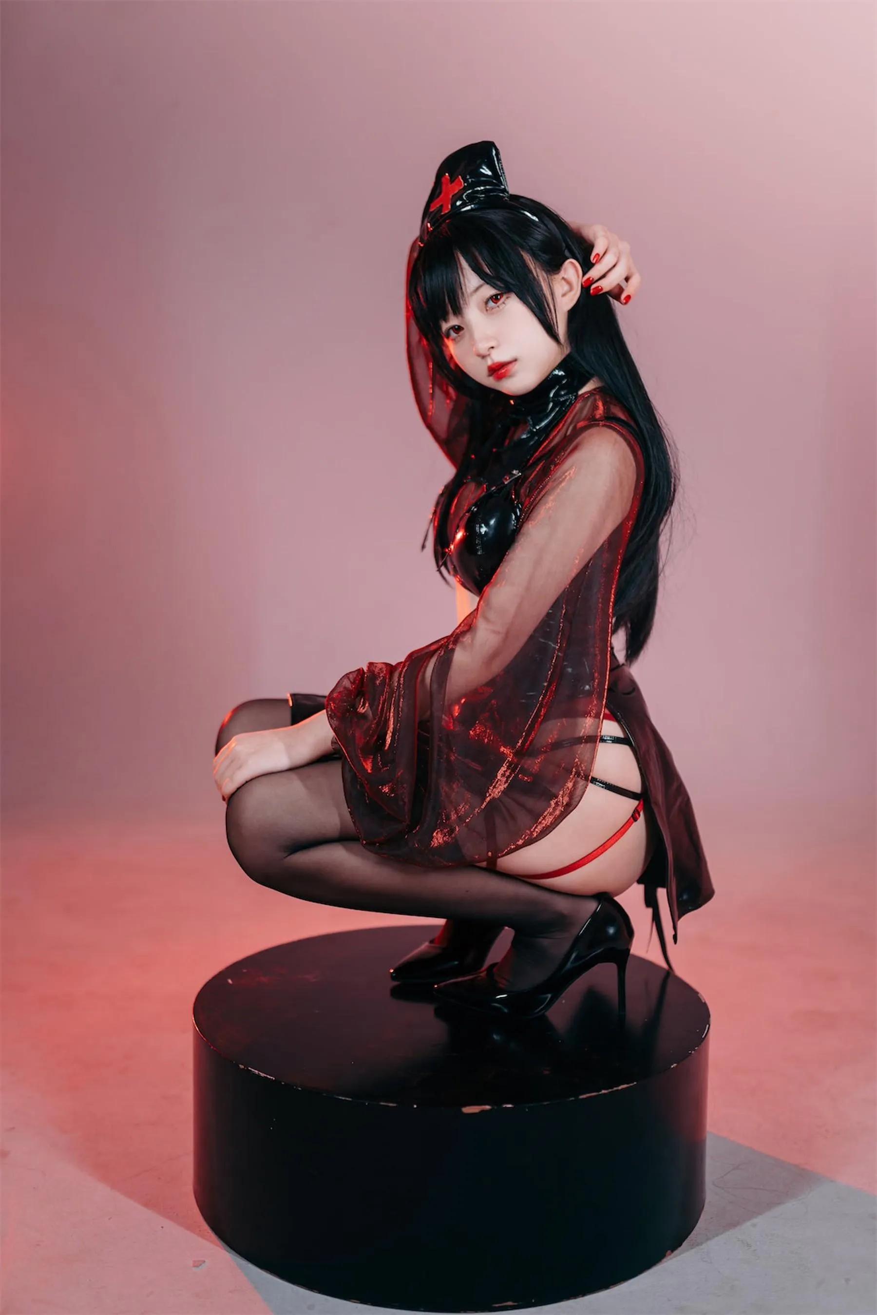 花铃 – NO.21 猩红护士 [78P]插图7